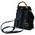 Gucci Black Suede Bamboo Drawstring Backpack - view 2