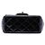 Chanel Black Mini Square Classic Patent Single Flap - vista 3