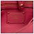 Bolsa Messenger Prada Pink Vitello Daino com fecho push lock e fivela dupla - vista 5