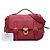 Bolsa Messenger Prada Pink Vitello Daino com fecho push lock e fivela dupla - vista 6
