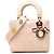 Dior Pink Small Lambskin Cannage My ABCDior Lady Dior