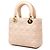 Dior Pink Small Lambskin Cannage My ABCDior Lady Dior - vista 2