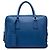 Borsa Business Prada Blue Saffiano