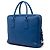 Borsa Business Prada Blue Saffiano - vista 2