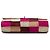 Chanel Multi Multicolor Suede Patchwork Reissue 2.55 Flap - vista 3