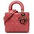Dior Pink Small Lambskin Cannage My ABCDior Lady Dior