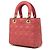 Dior Pink Small Lambskin Cannage My ABCDior Lady Dior - vista 2
