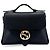 Gucci Interlocking Top Handle Leather Small