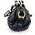 Borsa convertible Prada Gaufre in pelle Nappa Medium - vista 3