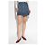Falda mini de denim azul Ulla Johnson con botones dorados - vista 3
