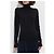 Dsquared2 Rollkragenpullover mit Logo Schwarz Wolle - Ansicht 3