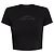 T-shirt in cotone nera con logo Dsquared2