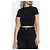 T-shirt in cotone nera con logo Dsquared2 - vista 3