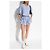T By Alexander Wang Camisa de corte holgado con estampado de rayas - vista 2