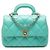 Borsa a tracolla Chanel Coco Mark Matelasse con manico superiore e catena in vitello