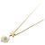 Collana Céline in metallo dorato