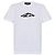 T-shirt bianca in cotone con logo Icon Dsquared2
