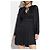 Vestido Malia negro de satén Ulla Johnson - vista 3