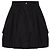 Falda Cafila Max Mara de algodón negra