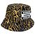 Cappello Bucket Burberry leopardato