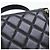 Chanel Borsa a tracolla in agnello nero AP2199 - vista 5