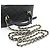 Chanel Borsa a tracolla in agnello nero AP2199 - vista 7