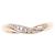 Autre Marque Anello in oro rosa K10 con diamante 4C - vista 2