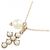 Autre Marque Collana Samantha Tiara in perle d'acqua dolce Au750 - vista 3