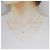 Autre Marque Platin-Diamant-Halskette - Ansicht 6