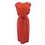 Hermès Seidenkleid Orange
