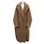Abrigo Max Mara Teddy Camel de seda