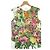 Top floral Marni blanco