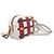 Gucci Mini borsa a tracolla Matelassé Chevron con stampa Trompe L'Oeil - vista 4