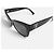 Chanel Gafas de sol negras Square Heart CC Logo - vista 2