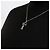Gucci Collana con pendente a chiave GG Marmont argento - vista 3