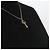 Gucci Collana con pendente a chiave GG Marmont argento - vista 4