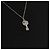 Gucci Collana con pendente a chiave GG Marmont argento - vista 6
