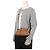 Bottega Veneta Mini Pochette in Pelle Marrone - vista 10