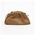 Bottega Veneta Mini Pochette in Pelle Marrone - vista 3