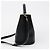 Céline Borsa Bucket Medium in vitello liscio Nero - vista 5