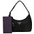 Prada Borsa Hobo Mini Re-Edition da donna Nero