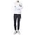 Off White Fleece-Sweatshirt mit Pinselmalerei - Ansicht 5