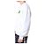 Off White Fleece-Sweatshirt mit Pinselmalerei - Ansicht 8