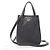 Salvatore Ferragamo Mini Top Handle in vitello nero Gancini - vista 2