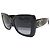 Chanel Oversized CC Logo Sonnenbrille Black Silver Level