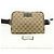 Gucci GG Supreme Gürteltasche aus braunem Canvas - Ansicht 2