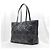 Gucci Borsa Shopper Medium GG Matelassé Nera - vista 3