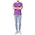 Off White T-Shirt mit kurzen Ärmeln und Handpfeil-Print - Ansicht 7