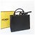 Fendi Borsa Tote e Borsa a Tracolla con Metallo Dorato Nero - vista 5