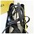 Fendi Borsa Tote e Borsa a Tracolla con Metallo Dorato Nero - vista 6